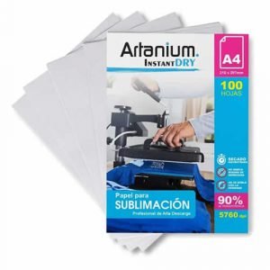 Papel para Sublimar Artanium Instant Dry A4