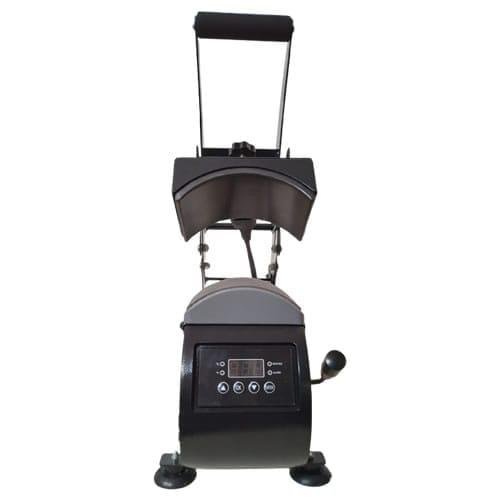 Estampadora plancha gorras tensor sensor doble base intercambiable