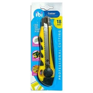 Cutter trincheta de 18MM con guía de acero reforzado Ibicraft