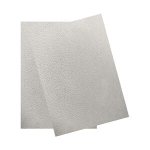 Papel autoadhesivo de vinilo pet textura cuerina A4 x 20h