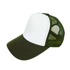 Gorra trucker verde oliva