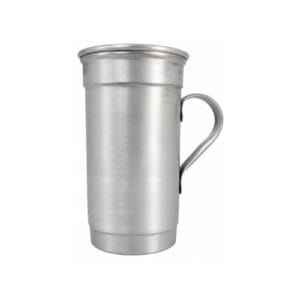 Vaso fernet​​ero aluminio semi glossy natural sublimar
