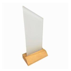 TROFEO DE ACRILICO 20 x 8.5cm de 5mm
